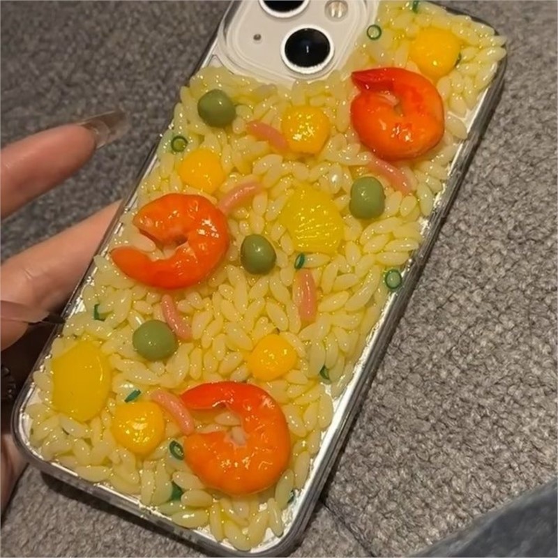 Luxury 3D Rice Shrimp Silicone – Phone Cases Ugly Bewertung und Preis