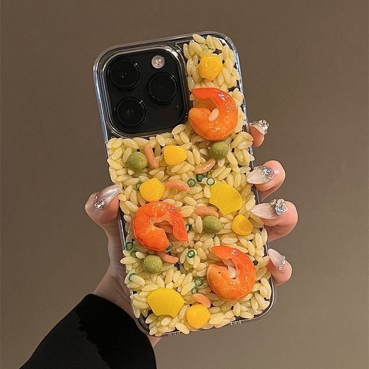 Luxury 3D Rice Shrimp Silicone – Phone Cases Ugly Bewertung und Preis