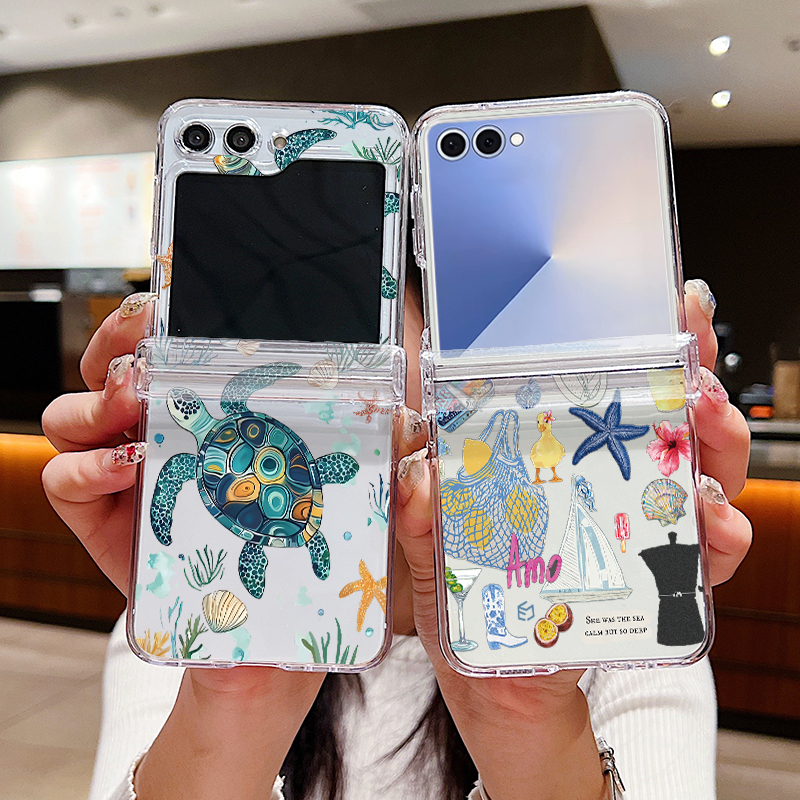 Shark Turtle Ocean Printed Pho – Phone Cases Z Fold 5 Bewertung und Preis
