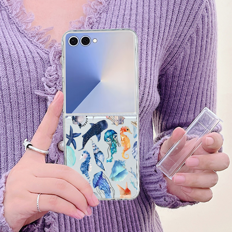 Shark Turtle Ocean Printed Pho – Phone Cases Z Fold 5 Bewertung und Preis