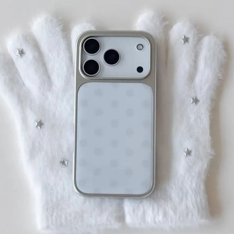 Korean Ins Minimalist Blue Pol – Phone Cases Polka Dot Bewertung und Preis