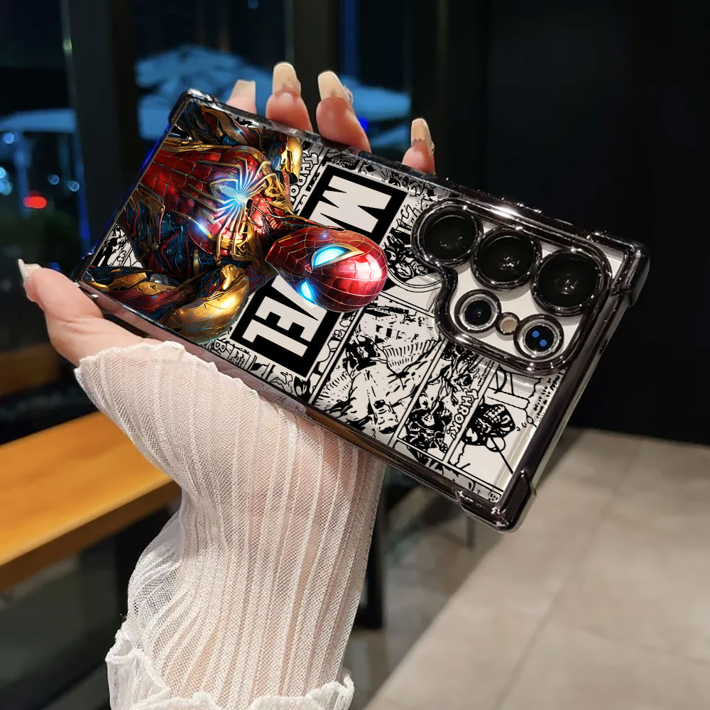 Marvel Spiderman Ironman Comic – Phone Cases Galaxy S26 Ultra Bewertung und Preis
