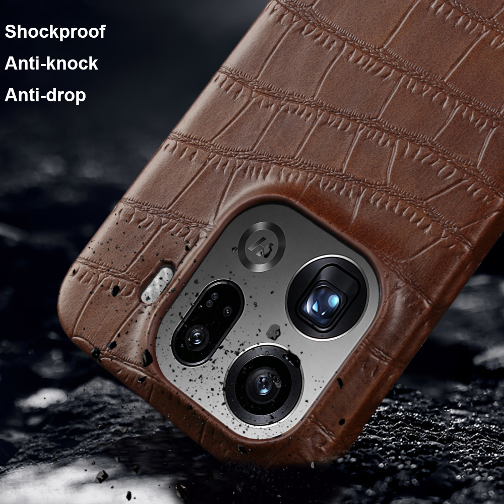 For Magsafe Crocodile Leather  – Phone Cases Oppo Bewertung und Preis