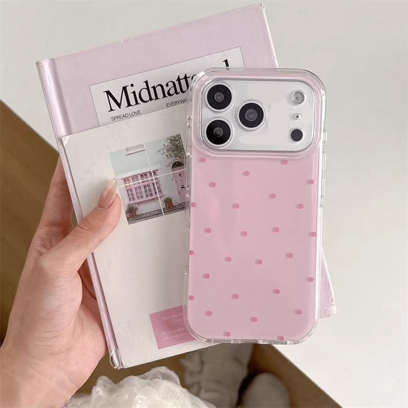 Korean Ins Girl Simple Blue Pi – Phone Cases Polka Dot Bewertung und Preis