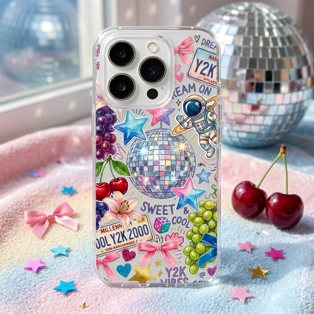 Y2K Disco Ball Sticker Print P – Phone Cases Aesthetic Bewertung und Preis