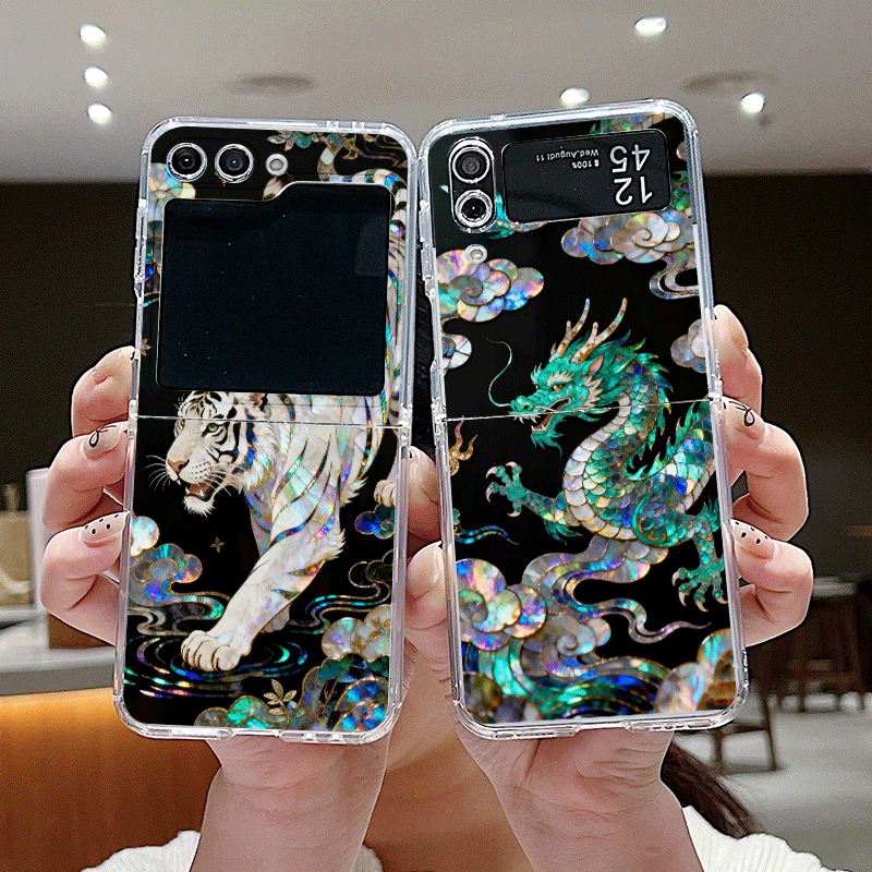 Stylish Tiger Dragon Marble Te – Phone Cases Z Fold 5 Bewertung und Preis