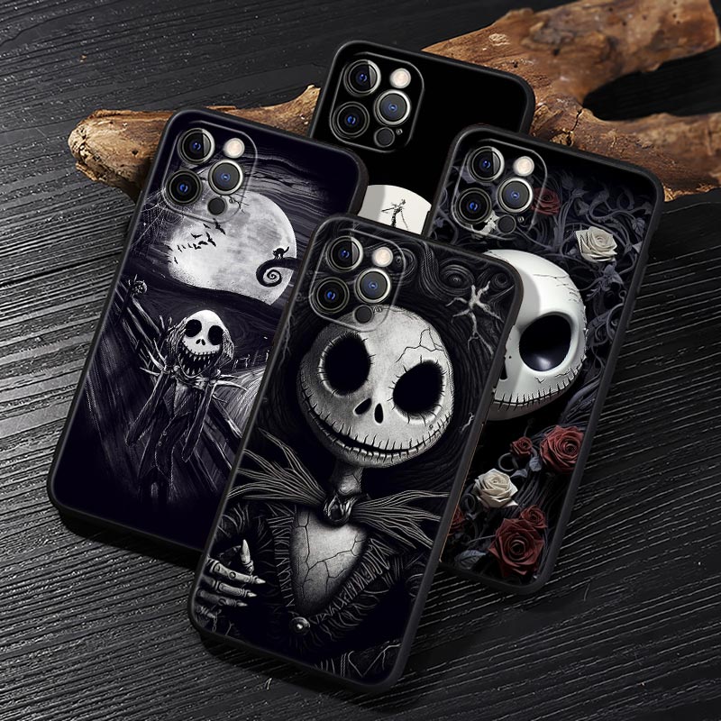 Jack Skellington Black Art Dis – Phone Cases For Iphone 16 Bewertung und Preis