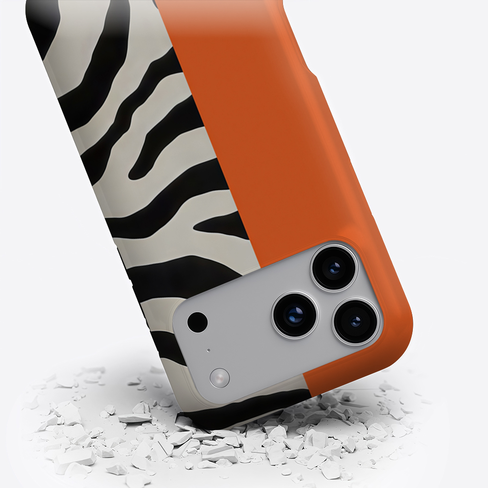 Orange Black Zebra Color Block – Phone Cases Zebra Bewertung und Preis