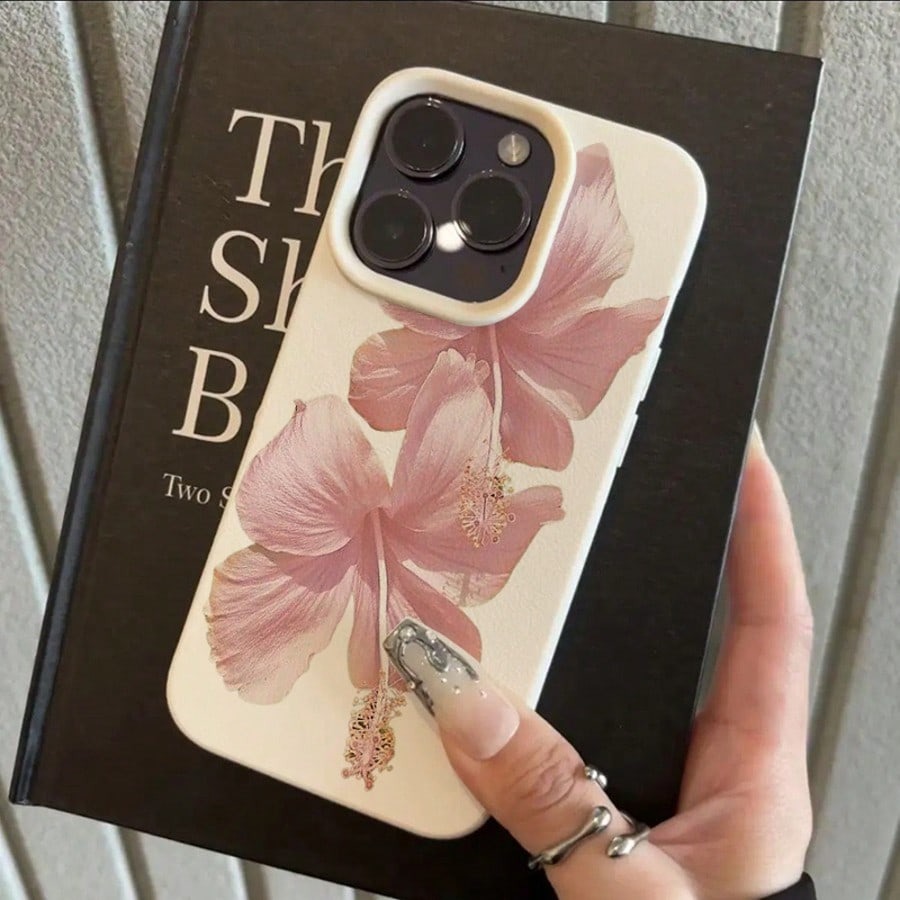 Pink Hibiscus Elegant High Aes – Phone Cases Aesthetic Bewertung und Preis