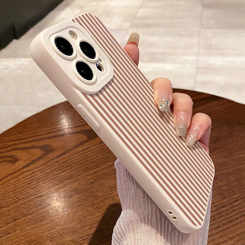 Pink Striped Painted Anti-Drop – Phone Cases Mous Bewertung und Preis