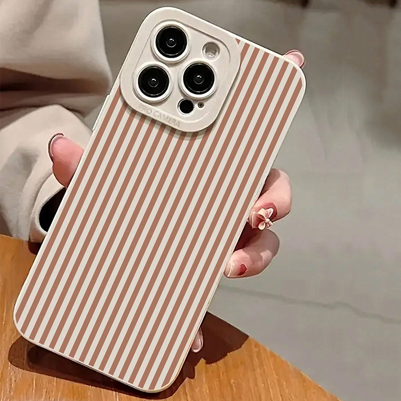 Pink Striped Painted Anti-Drop – Phone Cases Mous Bewertung und Preis