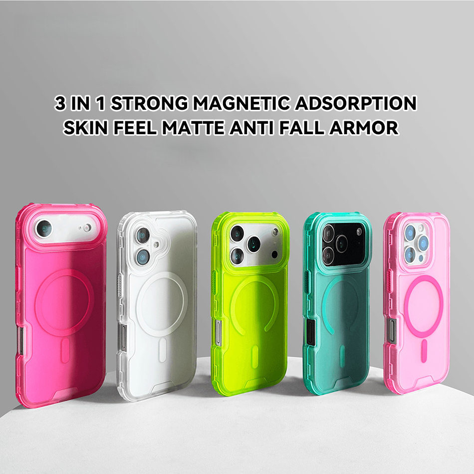 Magnetic 3 in 1 Neon Color Hea – Rugged Armor Case Bewertung und Preis