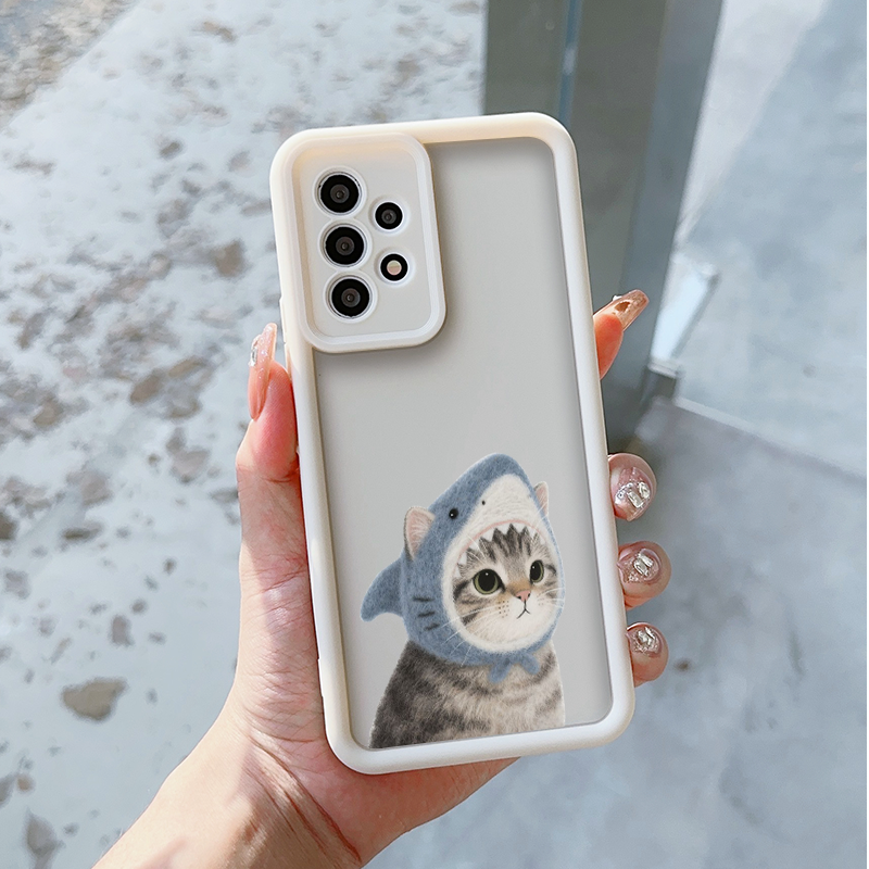 Cute Cartoon Animal Shark Cat  – Phone Cases Oppo Bewertung und Preis