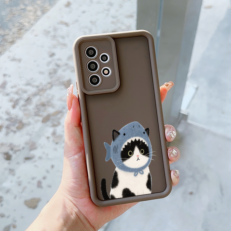 Cute Cartoon Animal Shark Cat  – Phone Cases Oppo Bewertung und Preis