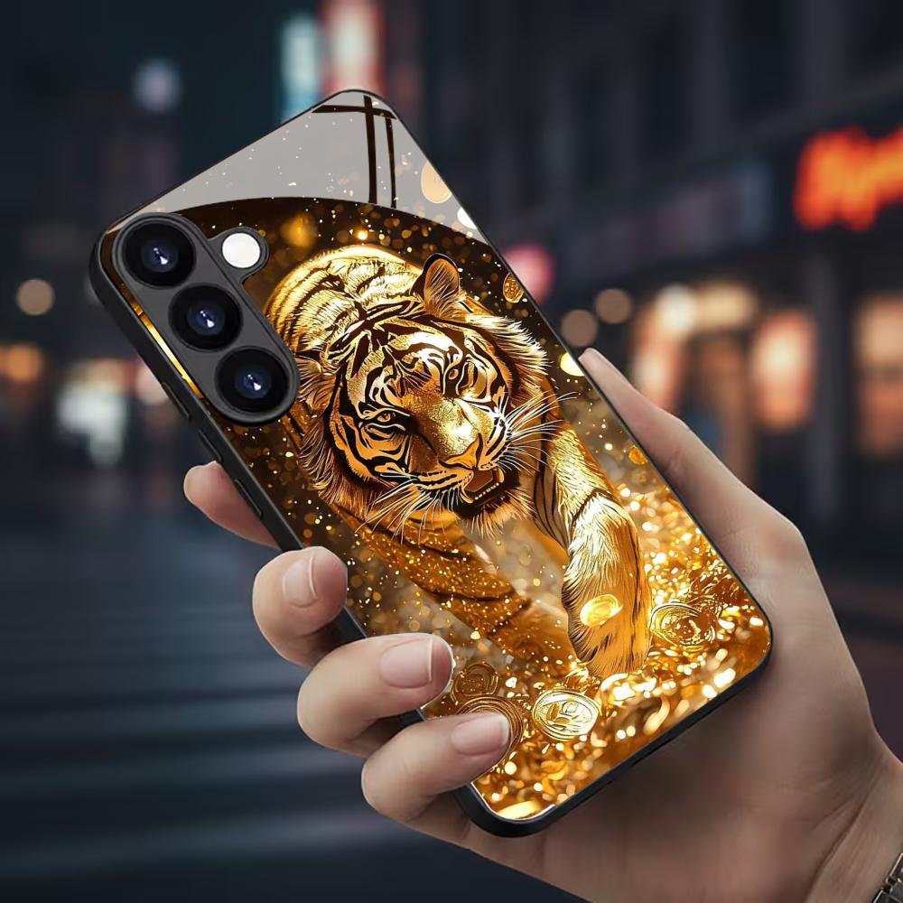 Tiger pattern glass Phone Case – Phone Cases Galaxy S26 Ultra Bewertung und Preis