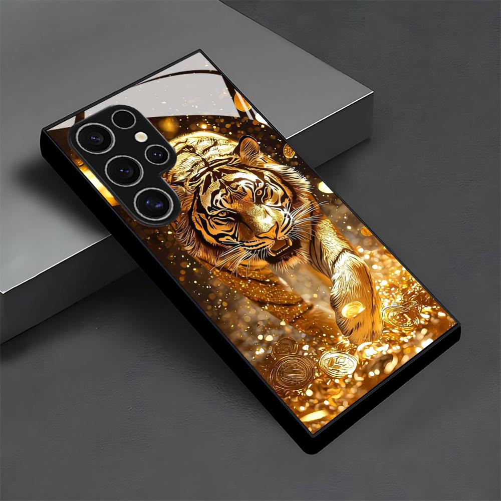 Tiger pattern glass Phone Case – Phone Cases Galaxy S26 Ultra Bewertung und Preis