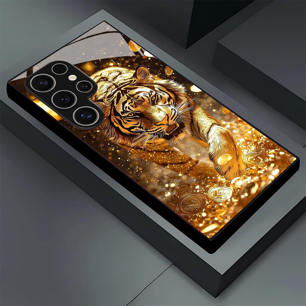 Tiger pattern glass Phone Case – Phone Cases Galaxy S26 Ultra Bewertung und Preis
