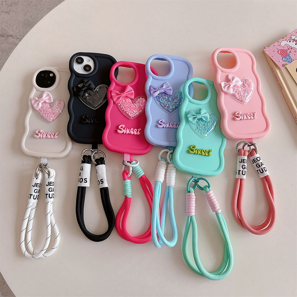 Love Heart Bow Wavy Soft Phone – Phone Cases Ugly Bewertung und Preis