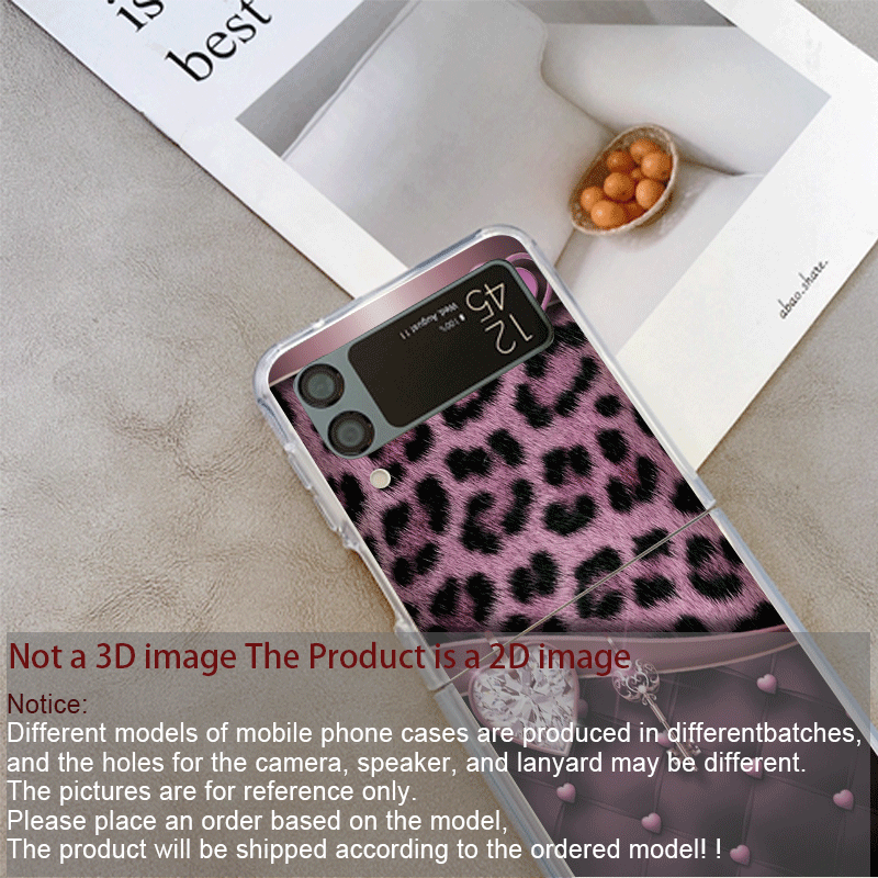 Creative Pink Blue Bow Leopard – Phone Cases Z Fold 5 Bewertung und Preis