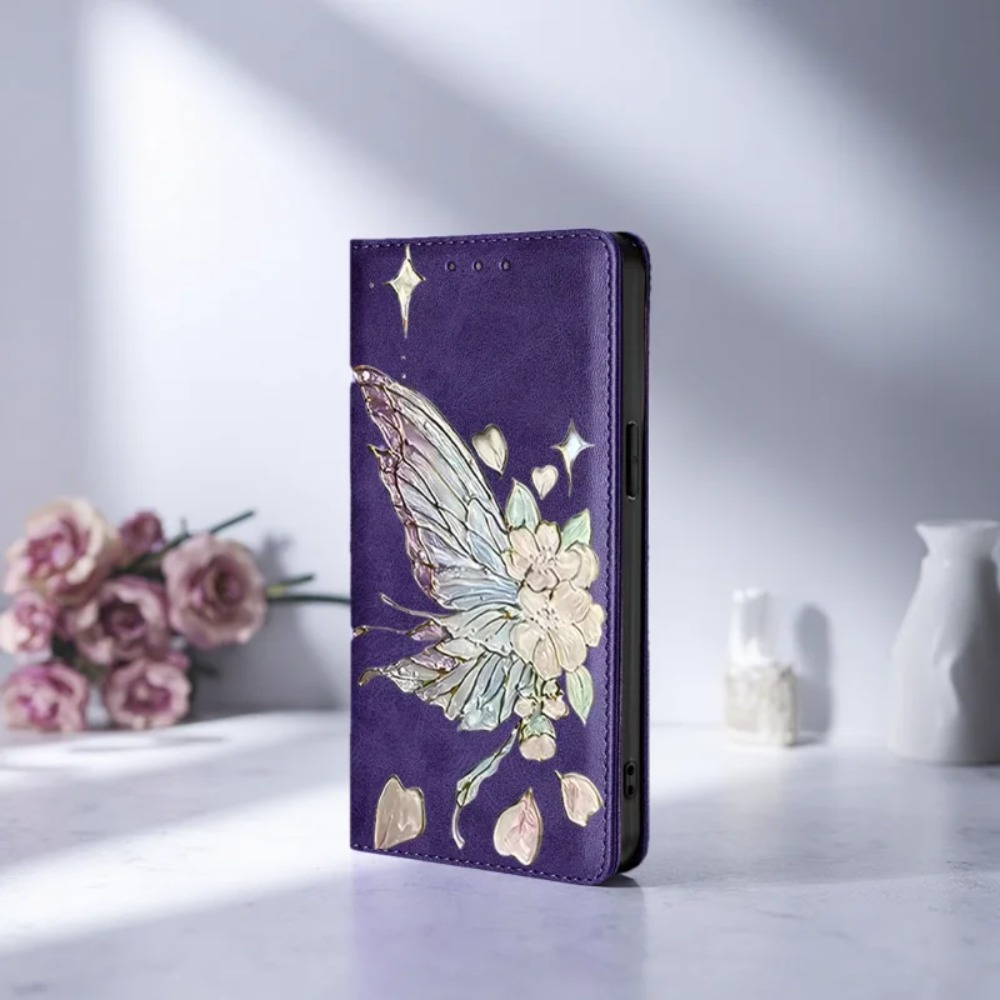 Painted Magnetic Flip Leather  – Phone Cases Samsung S25 Ultra Bewertung und Preis