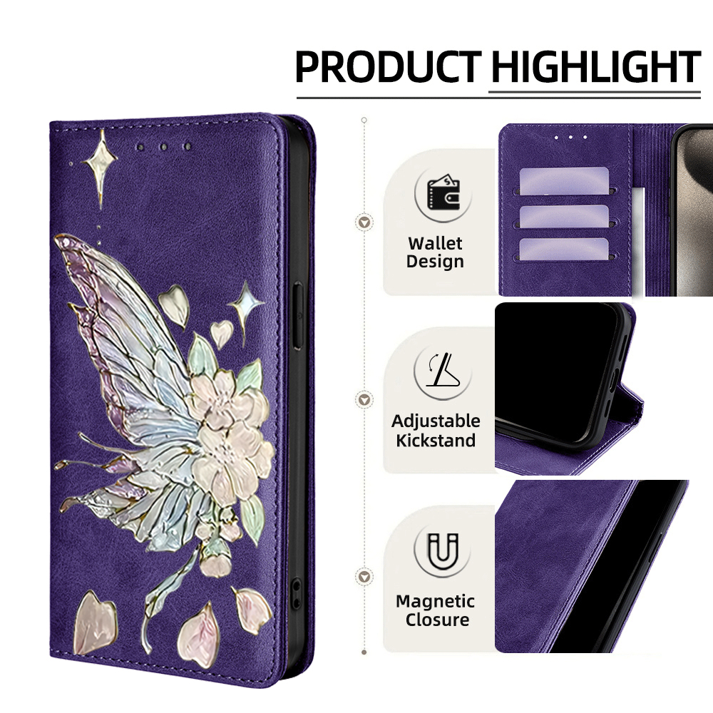 Painted Magnetic Flip Leather  – Phone Cases Samsung S25 Ultra Bewertung und Preis