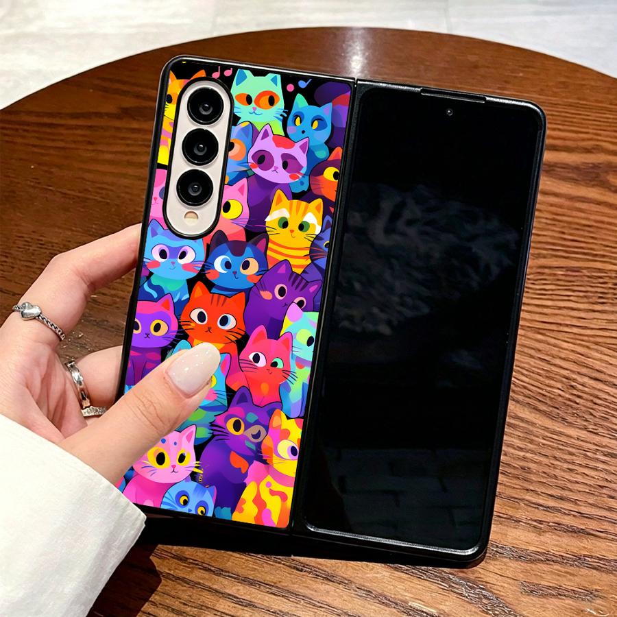 Full Cover Cat Phone Cover Cas – Phone Cases Z Fold 5 Bewertung und Preis